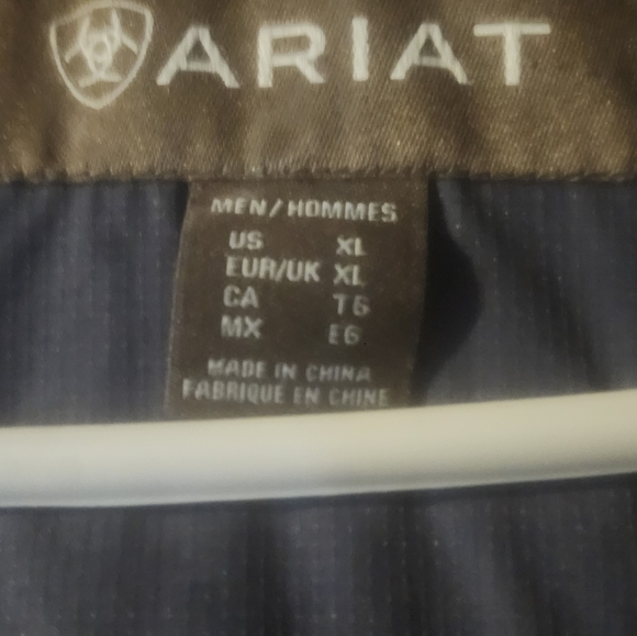 Ariat Mens Puffer Vest - Picture 2 of 3